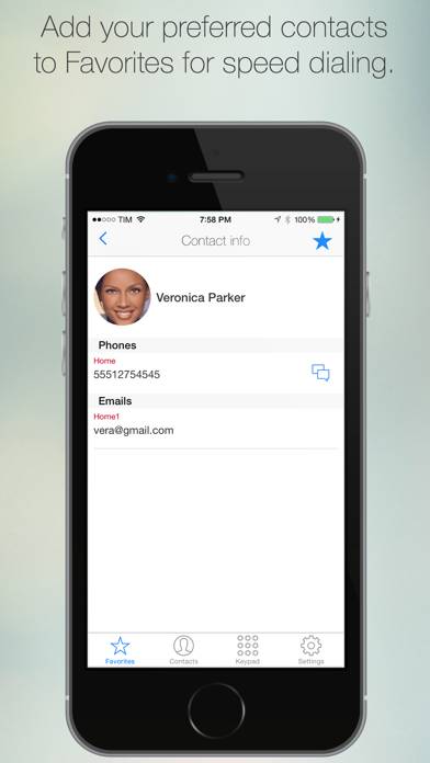 Bizphone PRO App screenshot