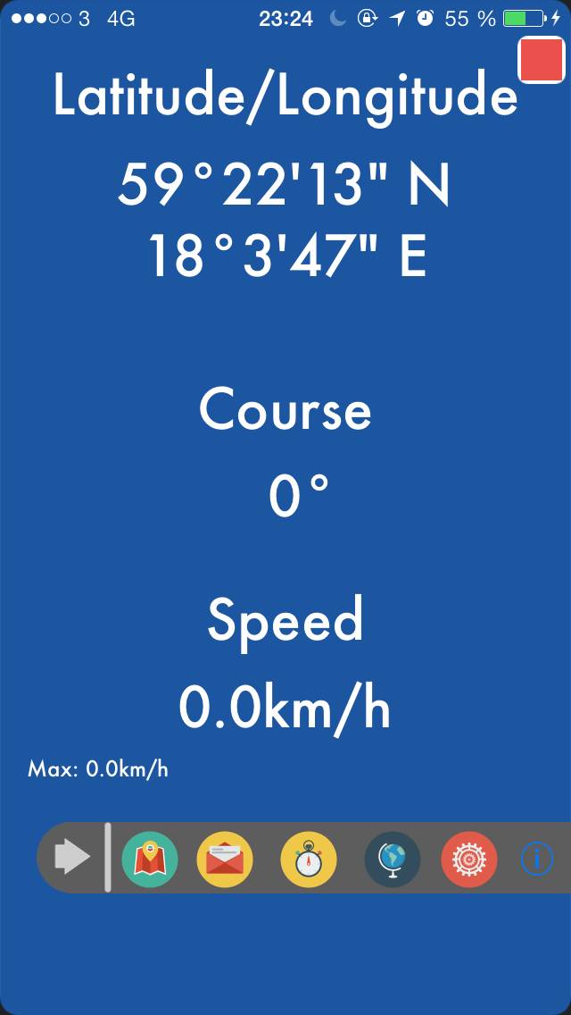 GPS Locator for Trekking, Hiking, Running and Sailing... App skärmdump