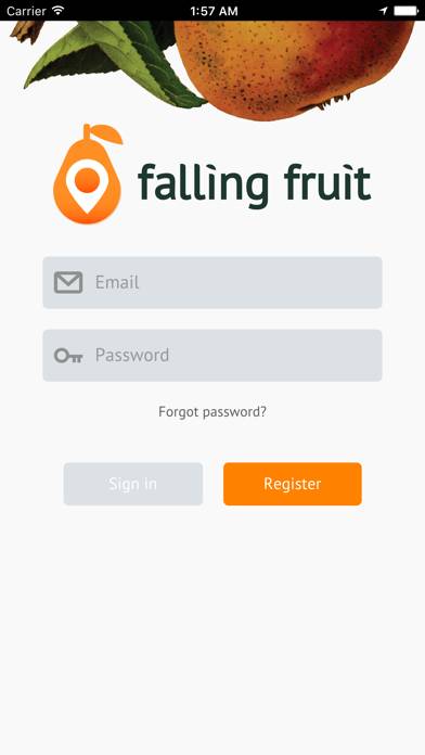 Téléchargement de l'application Falling Fruit