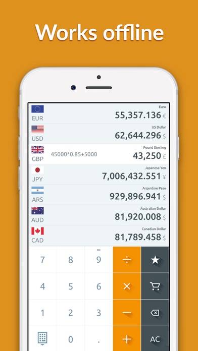 Currency converter App screenshot #2