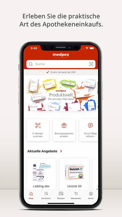 Medpex Apotheken-Versand App screenshot #2