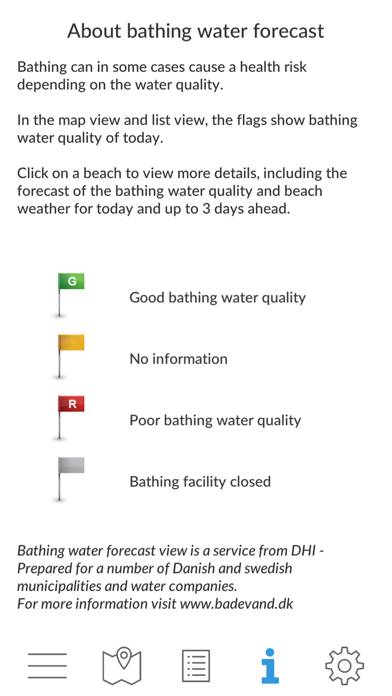 Bathing Water App screenshot #2