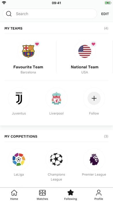OneFootball Captura de pantalla de la aplicación #3
