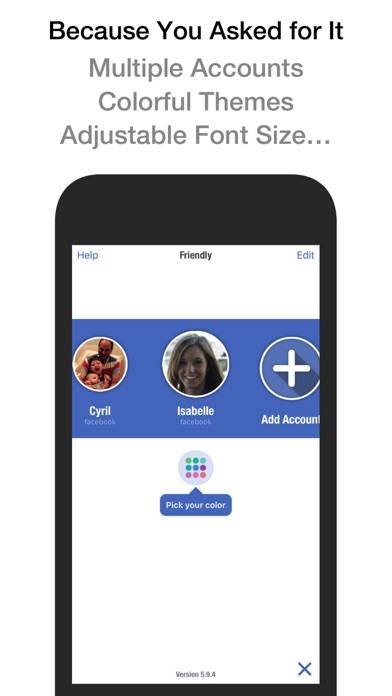 Friendly Plus Social Browser Schermata dell'app #4