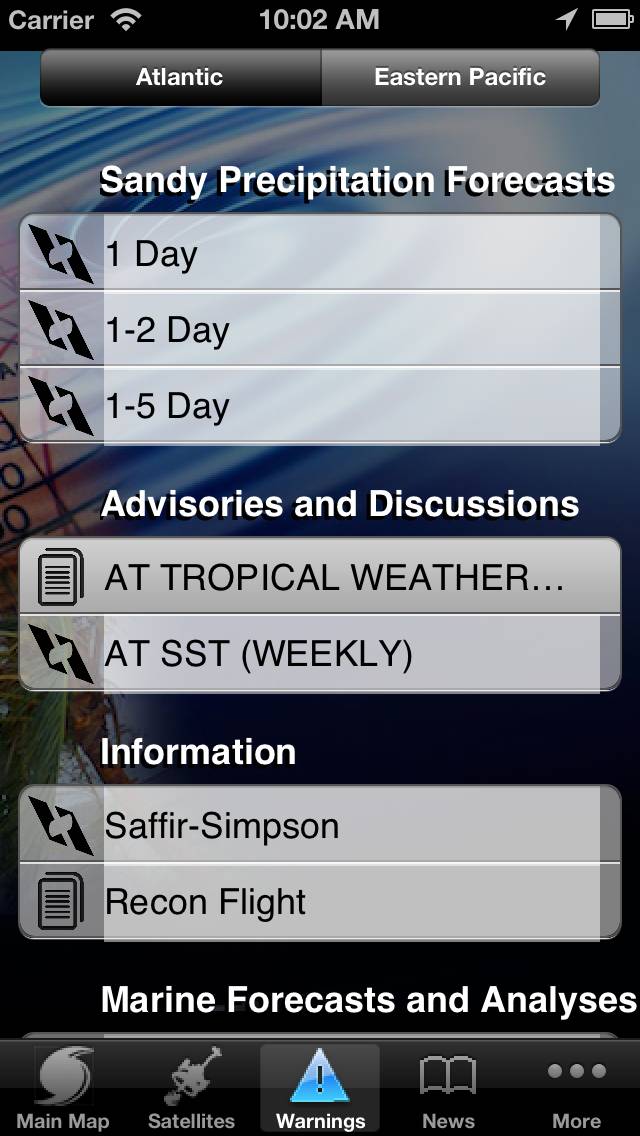 Hurricane Tracker By HurricaneSoftware.com's App screenshot #4
