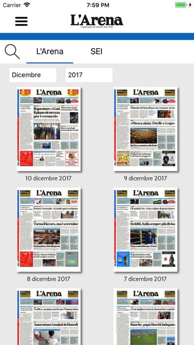 L’Arena-Il giornale di Verona App screenshot #2