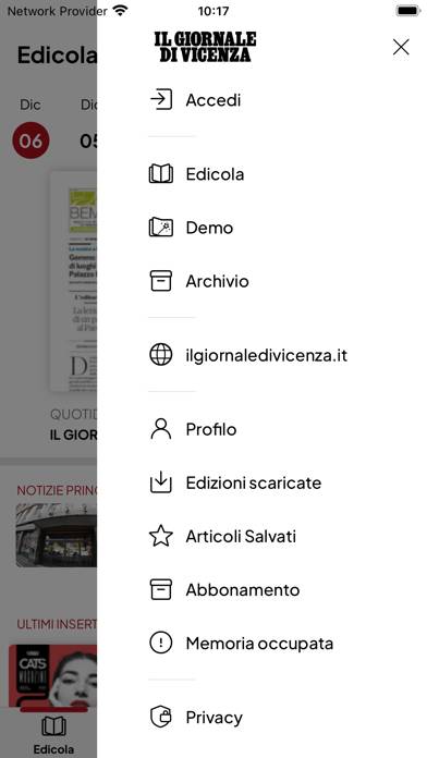 Il Giornale di Vicenza App screenshot