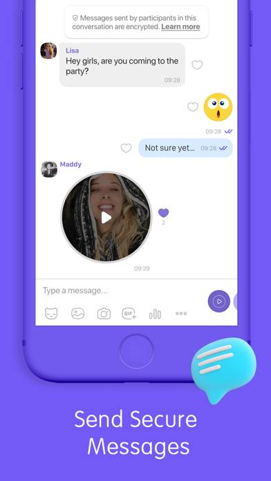 Viber Messenger: Chats & Calls screenshot #2