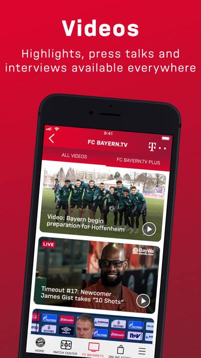 FC Bayern München App screenshot #5