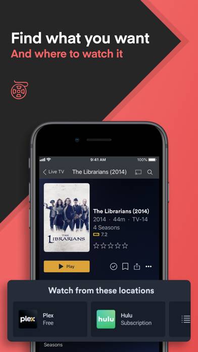 Plex: Watch Live TV and Movies App screenshot