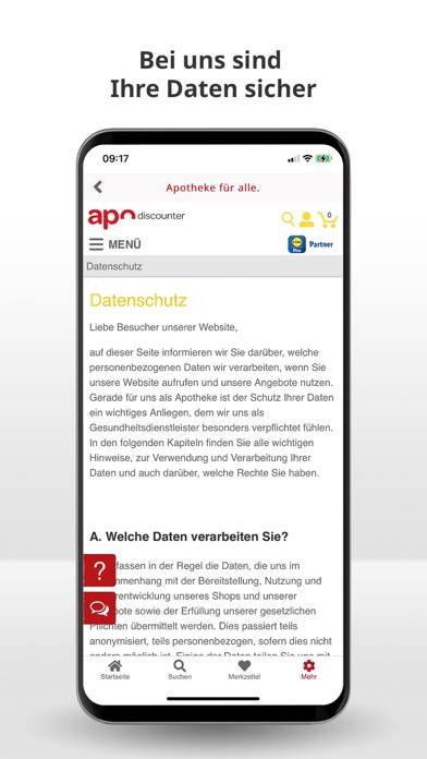 Apodiscounter eRezept Apotheke App-Screenshot