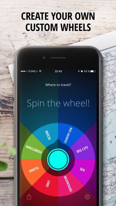 Decide Now!  Random Wheel Schermata dell'app #1