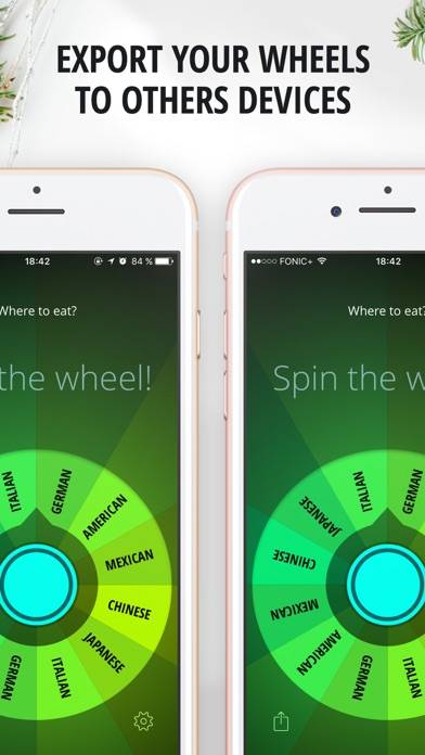 Decide Now!  Random Wheel Schermata dell'app #5