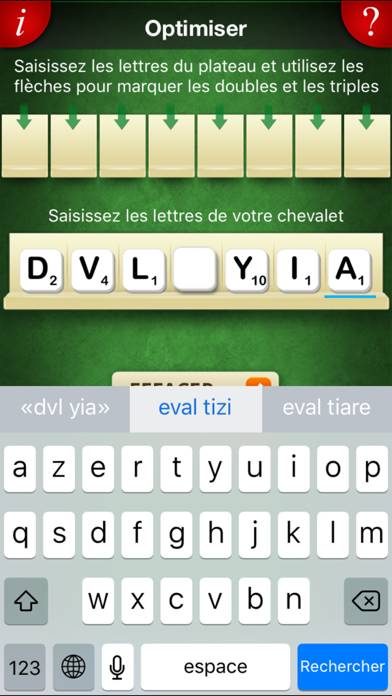 L’Officiel du SCRABBLE Dictionnaire capture d'écran #3