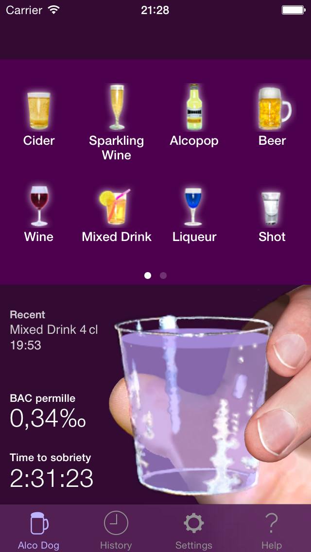 Alco Dog App screenshot #1