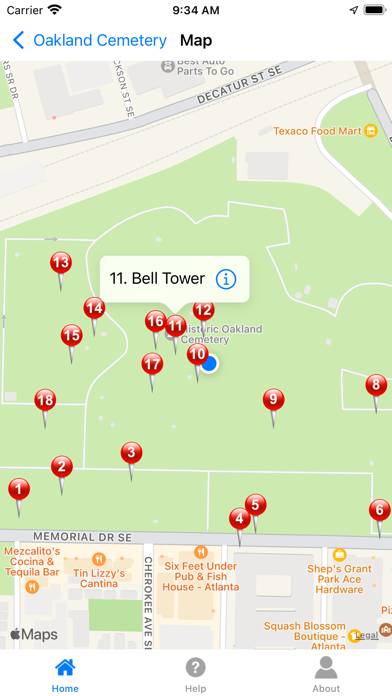 Atlanta's Oakland Cemetery App screenshot #2