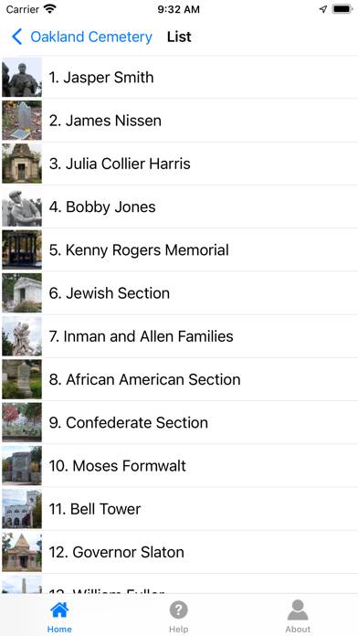 Atlanta's Oakland Cemetery App screenshot