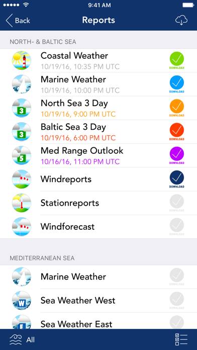 Sea Weather Professional Capture d'écran de l'application #1