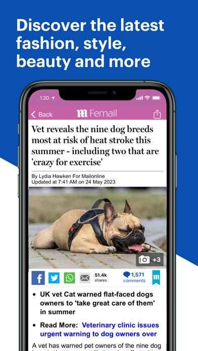 Daily Mail: Breaking News App screenshot #5