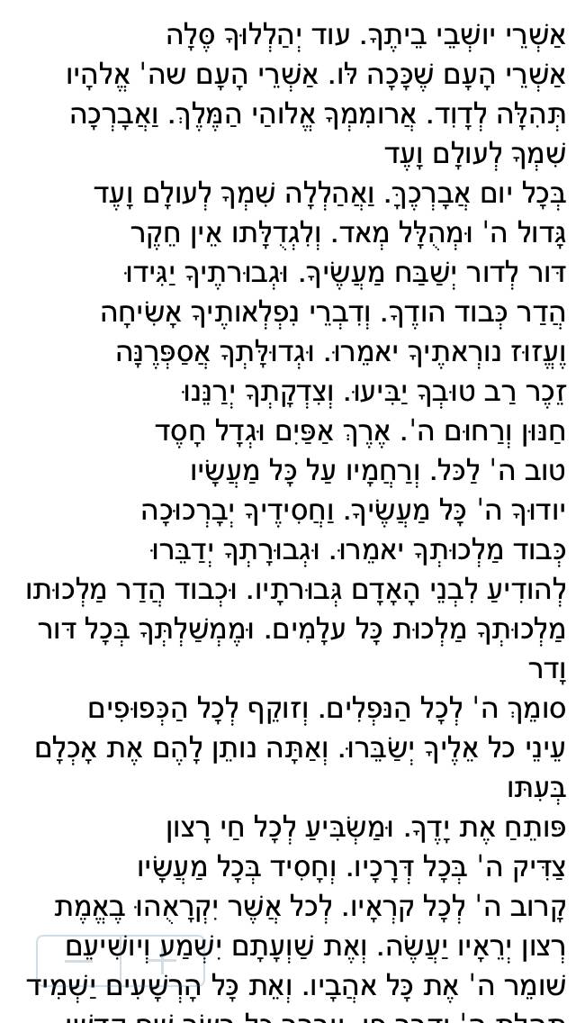 Selichot (Sefaradi) – (סליחות (עמ App screenshot #4