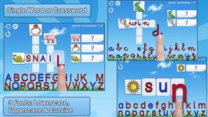 Montessori Crosswords for Kids Captura de pantalla de la aplicación #2