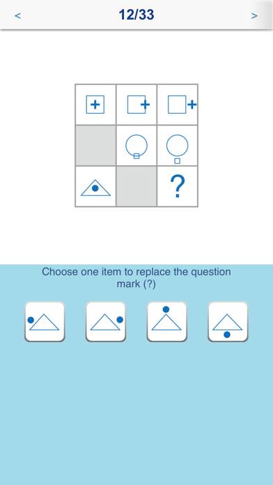 IQ Test Pro Schermata dell'app #3