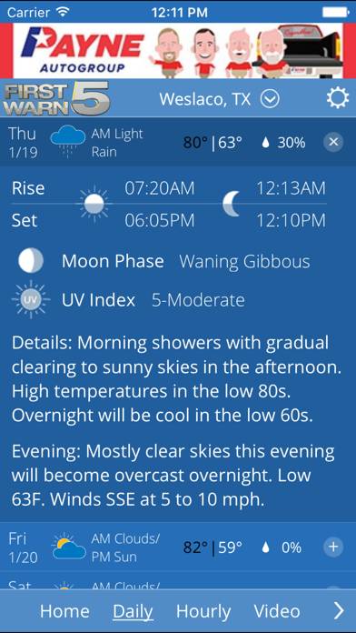 KRGV FIRST WARN 5 Weather App screenshot #2