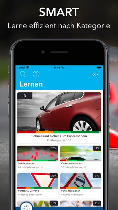 ITheorie Führerschein Premium App-Screenshot #1