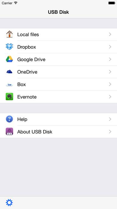USB Disk Capture d'écran de l'application #1