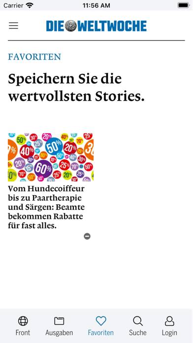 Weltwoche Schweiz App screenshot #4