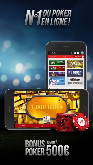 Winamax Paris Sportifs & Poker Captura de pantalla de la aplicación #2