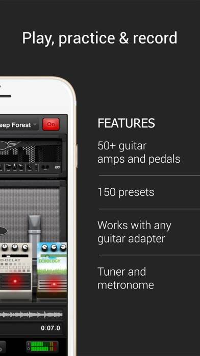 AmpKit plus guitar amps & pedals App skärmdump #2