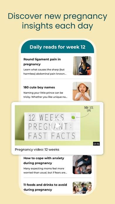 BabyCenter Track Pregnancy App App screenshot