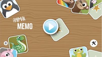 Animal Memo Match Captura de pantalla de la aplicación #1