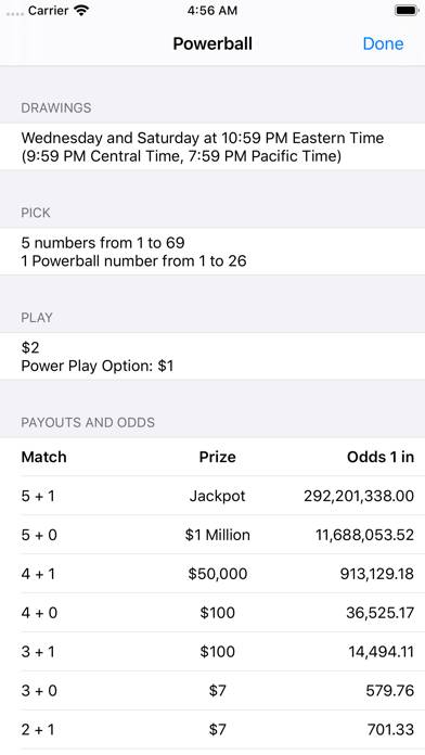 Lotto Results App screenshot #4