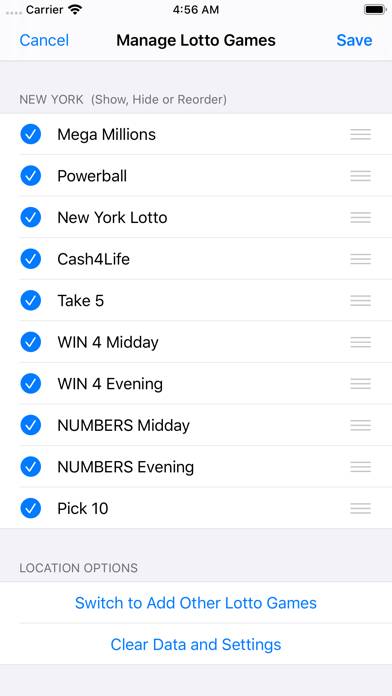 Lotto Results App screenshot #5
