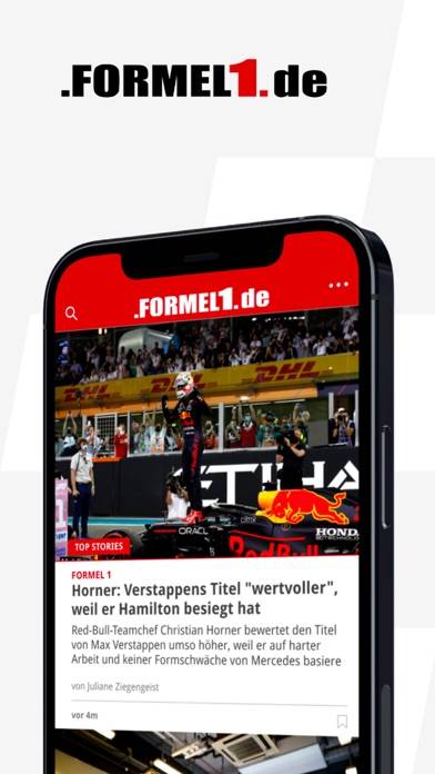 Formel1.de App screenshot #1