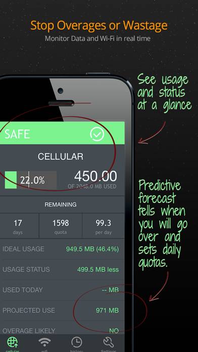 Data Usage App-Screenshot #1