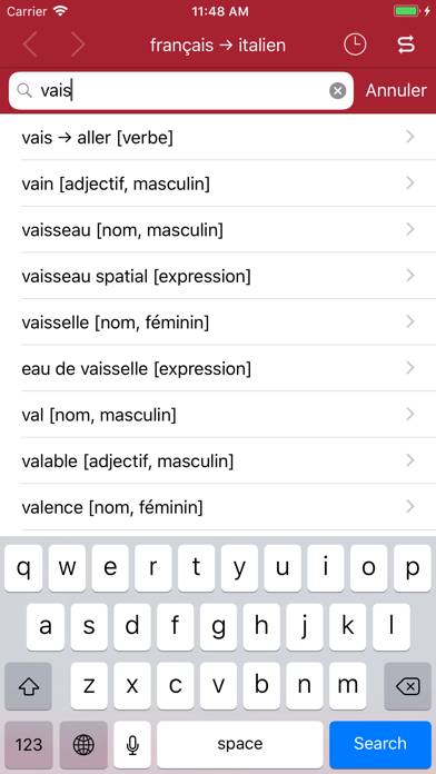 Accio: French-Italian App screenshot #4