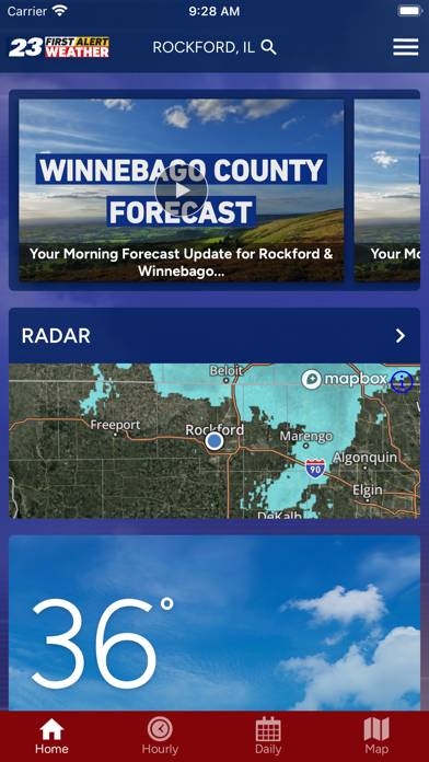 WIFR Weather App screenshot #1