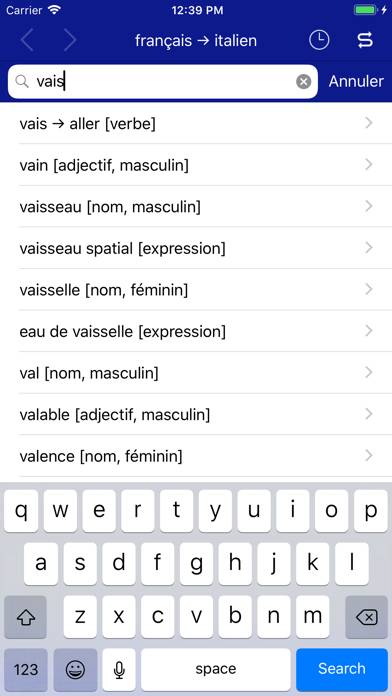 Accio French-Italian App screenshot #4