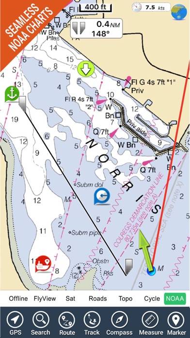 Florida Nautical Charts GPS HD App screenshot #1
