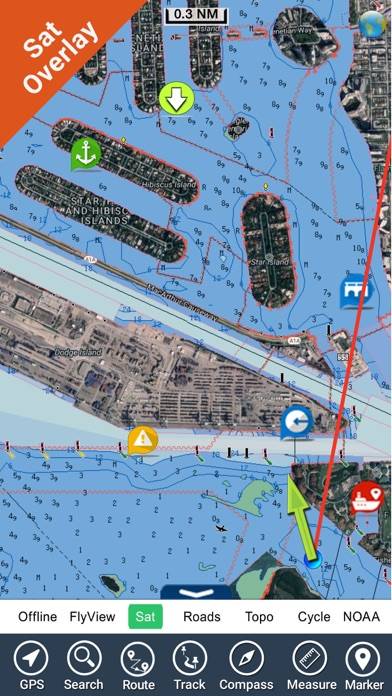Florida Nautical Charts GPS HD App screenshot #3