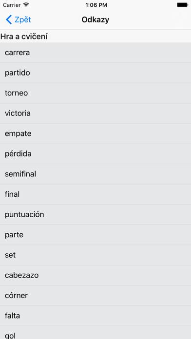Lingea Španělsko-český kapesní slovník App screenshot #3