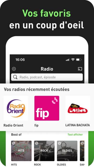 Radio.fr Capture d'écran de l'application #2