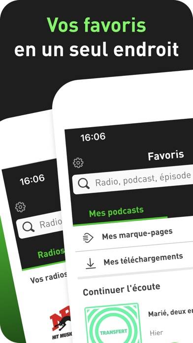 Radio.fr Capture d'écran de l'application #4