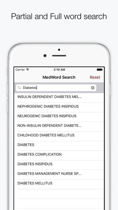 Medical Dictionary and Terminology (AKA MedWords) Schermata dell'app #3