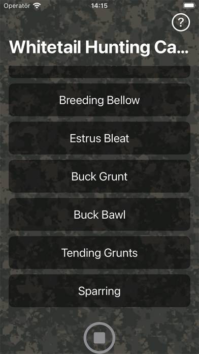 Whitetail Hunting Calls App screenshot