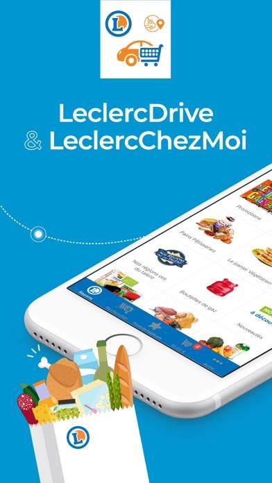 LeclercDrive & LeclercChezMoi Capture d'écran de l'application #1