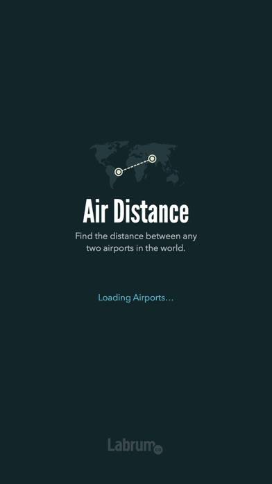 Air Distance App screenshot #1